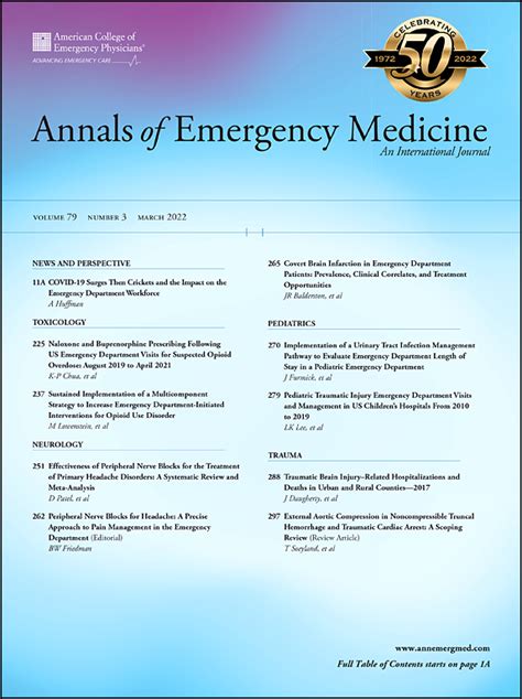 ann emergency medicine|annals of emergency medicine impact factor.